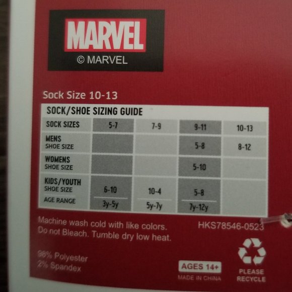 Marvel Iron Man 360 Crew Socks - Picture 3 of 4